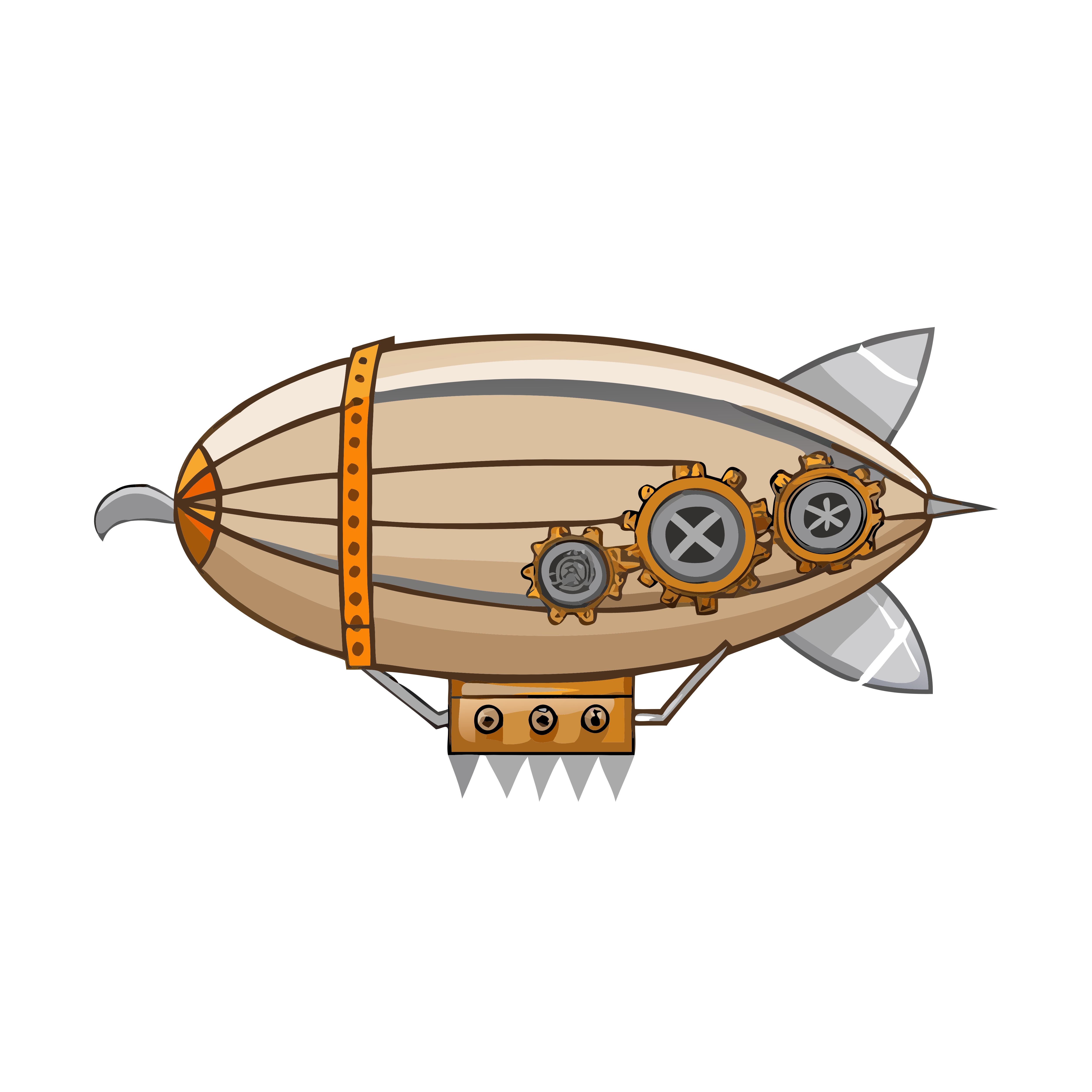 Дирижабль 'Стальной Ворон'